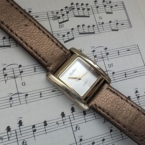 Midtown Brown Leather Quartz Watch